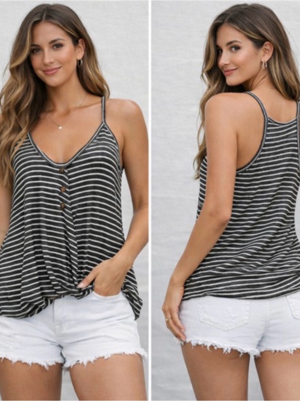 101.  STRIPED TWIST TANK